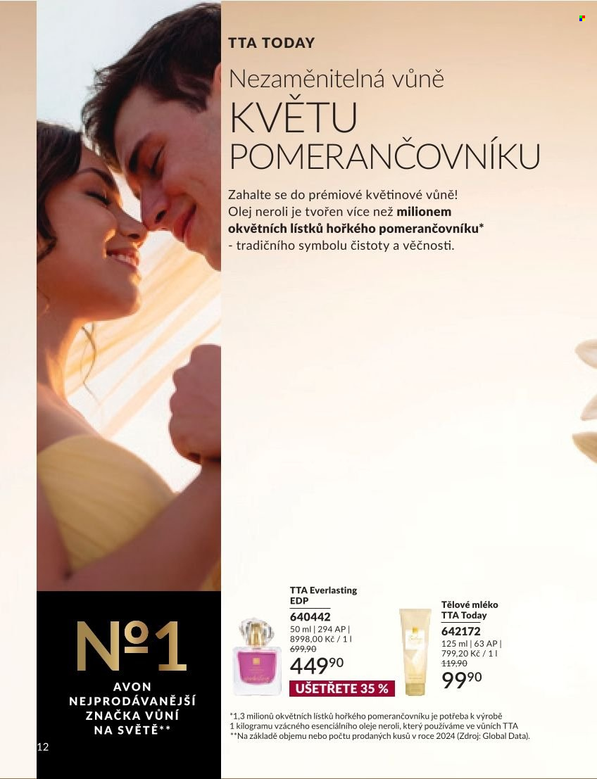 Leták AVON - 1. 9. 2026 - 30. 9. 2026. Strana 12