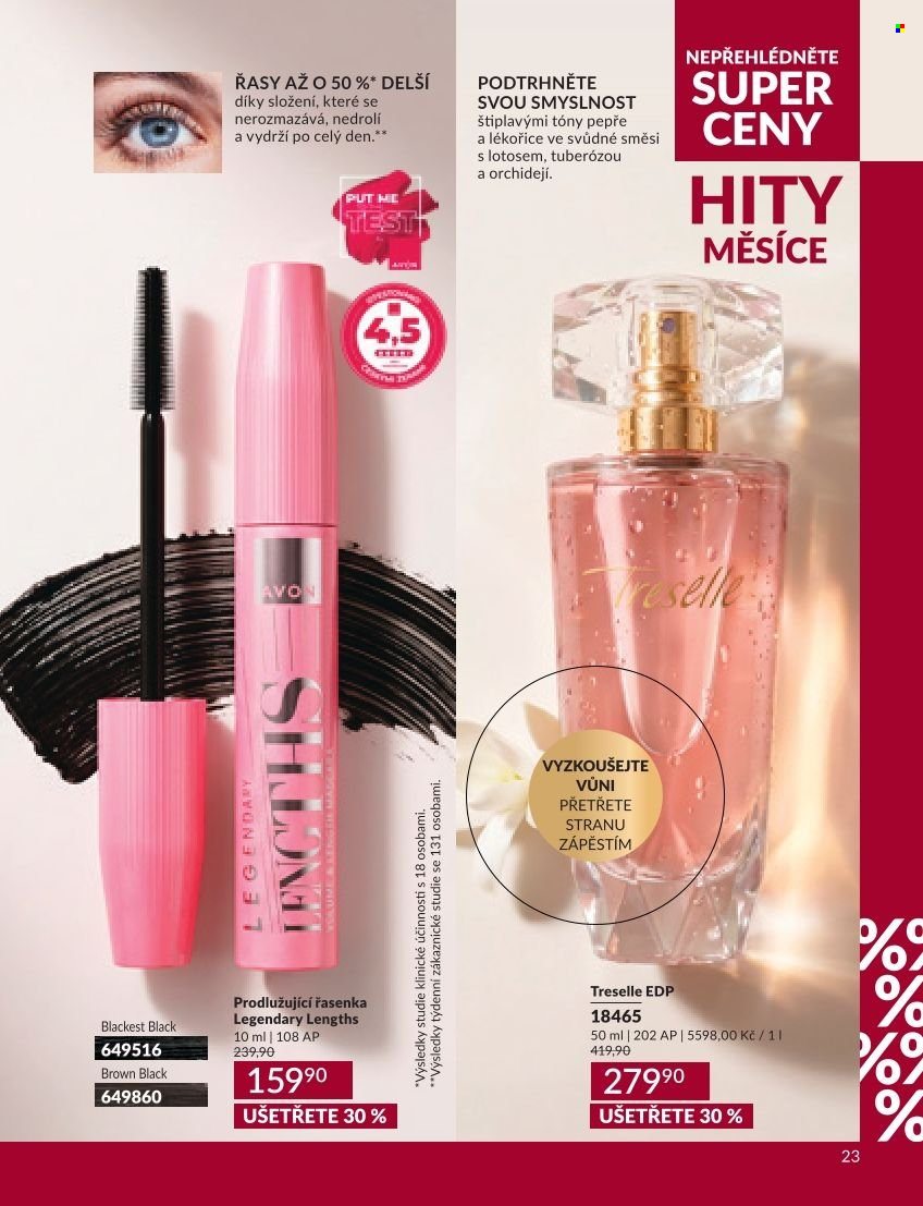 Leták AVON - 1. 9. 2026 - 30. 9. 2026. Strana 23
