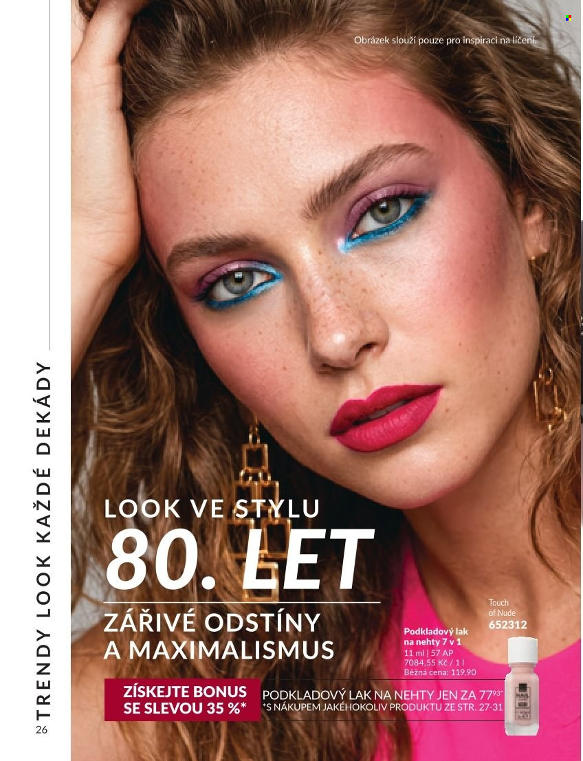 Leták AVON - 1. 9. 2026 - 30. 9. 2026. Strana 26