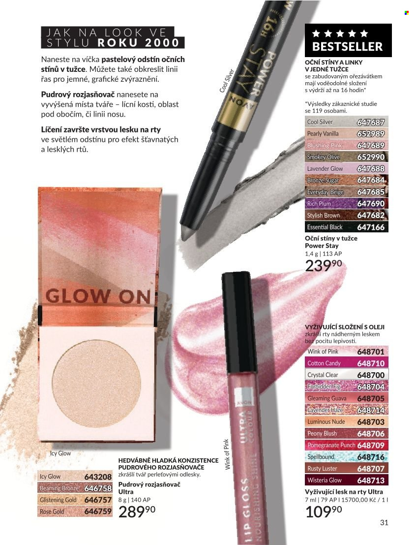 Leták AVON - 1. 9. 2026 - 30. 9. 2026. Strana 31