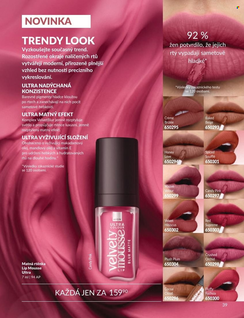 Leták AVON - 1. 9. 2026 - 30. 9. 2026. Strana 39