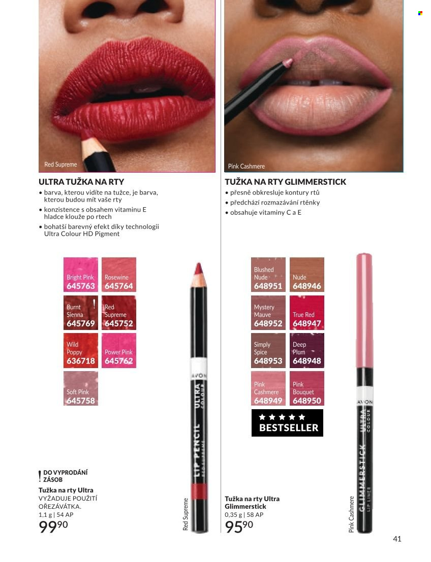 Leták AVON - 1. 9. 2026 - 30. 9. 2026. Strana 41