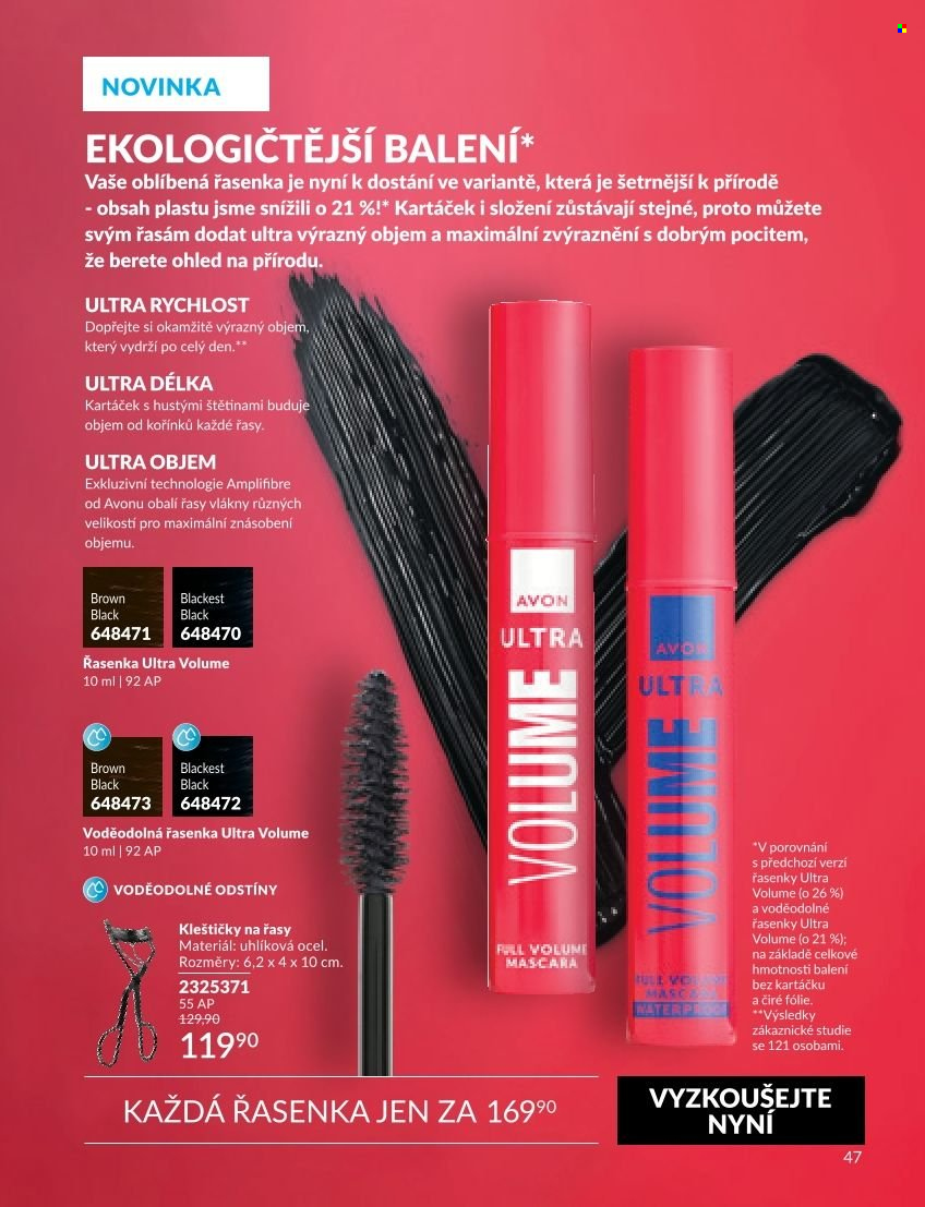 Leták AVON - 1. 9. 2026 - 30. 9. 2026. Strana 47