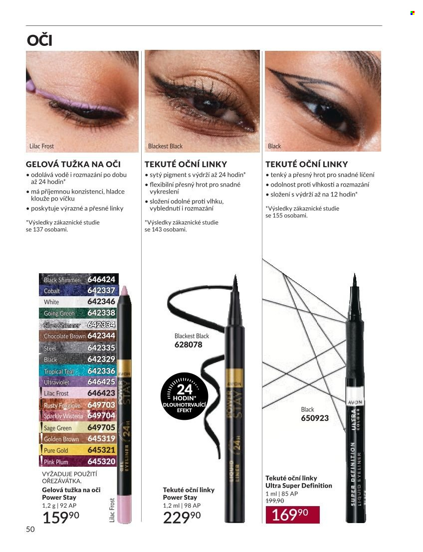Leták AVON - 1. 9. 2026 - 30. 9. 2026. Strana 50