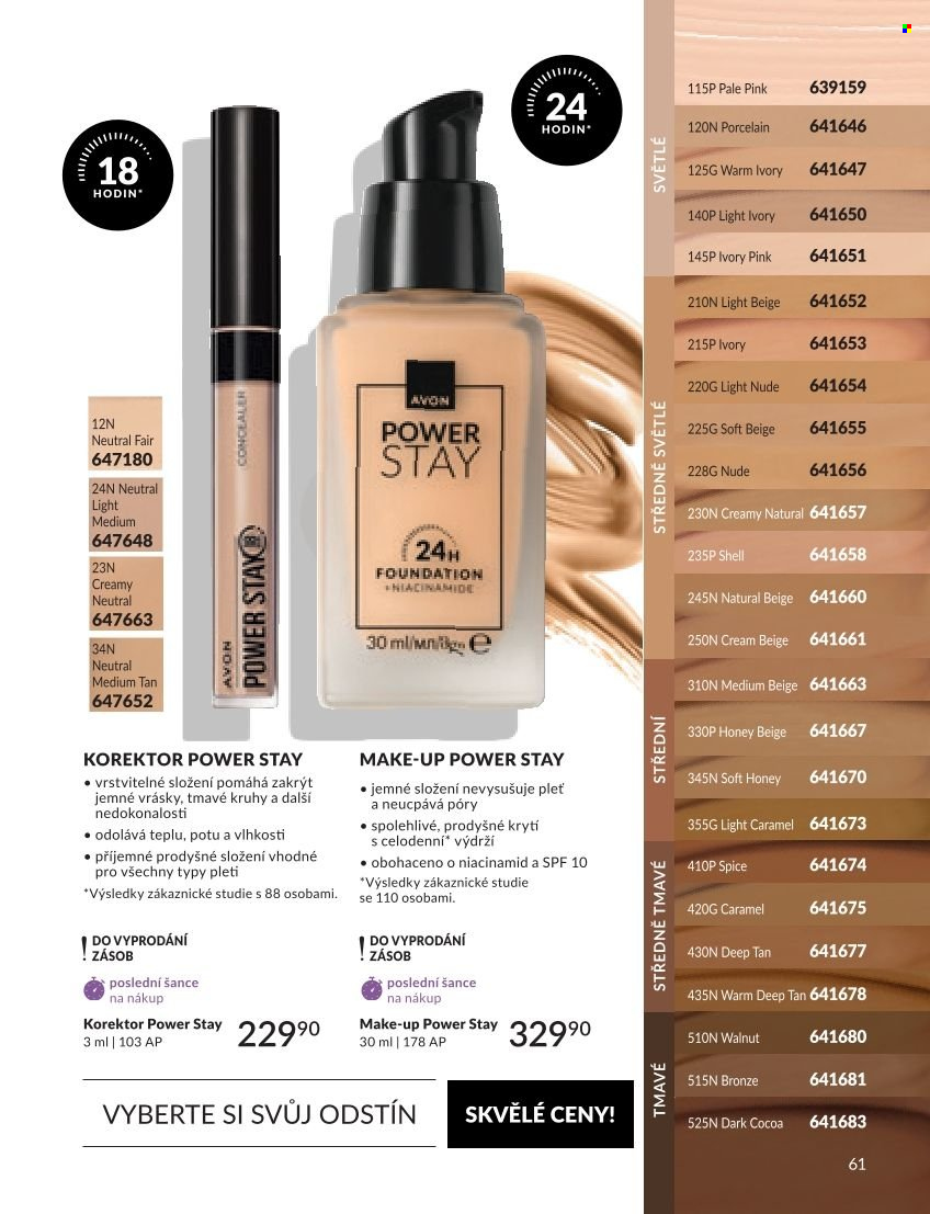 Leták AVON - 1. 9. 2026 - 30. 9. 2026. Strana 61