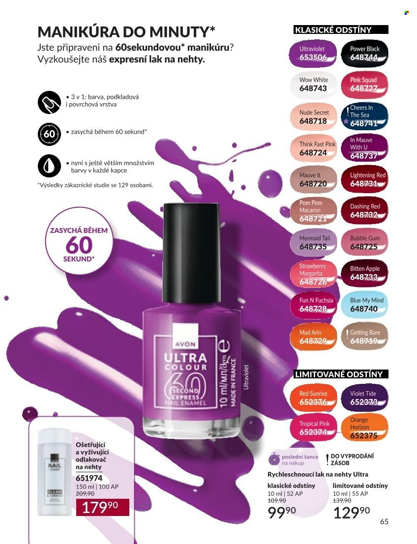 Leták AVON - 1. 9. 2026 - 30. 9. 2026. Strana 65