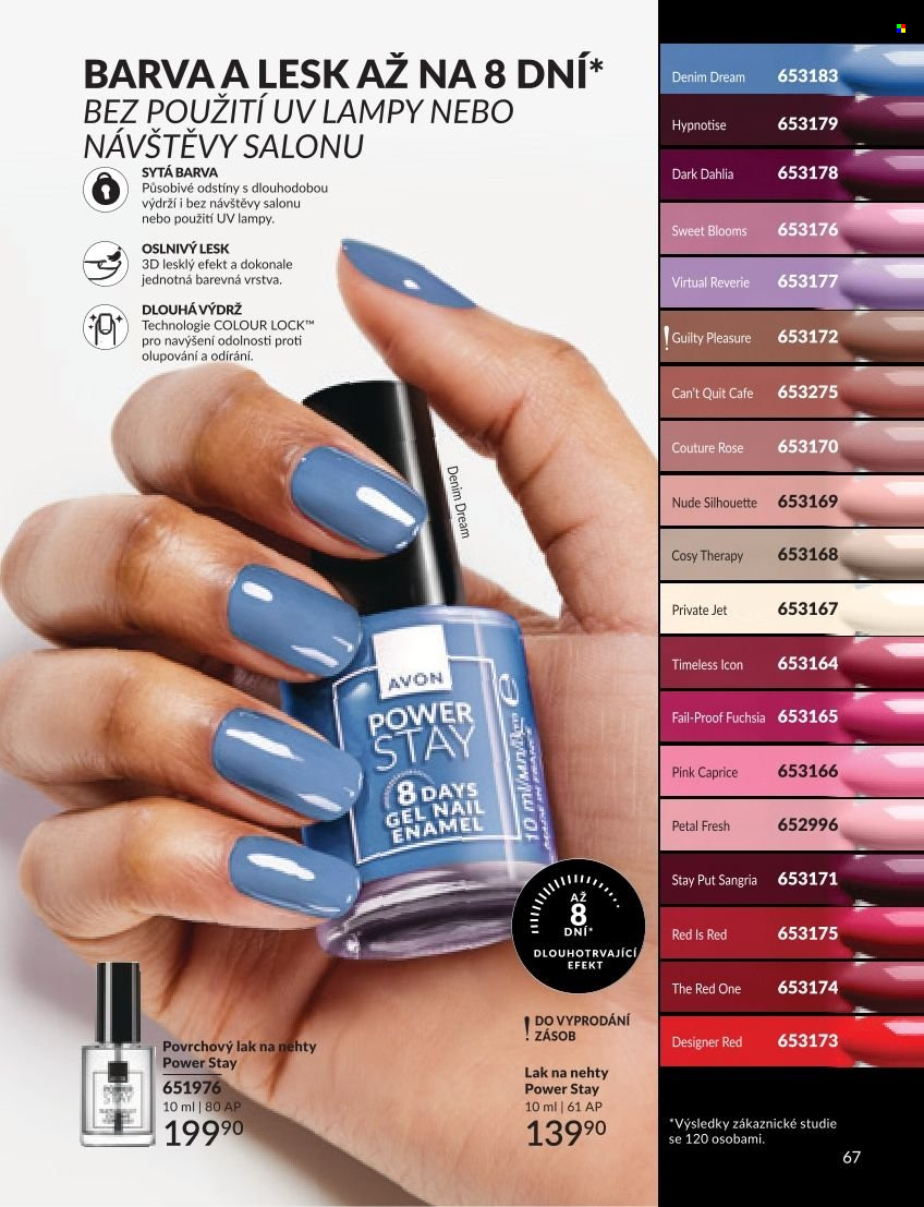 Leták AVON - 1. 9. 2026 - 30. 9. 2026. Strana 67