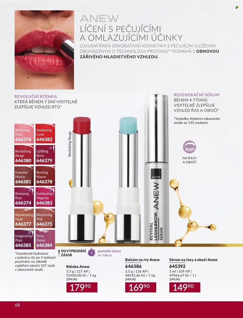 Leták AVON - 1. 9. 2026 - 30. 9. 2026. Strana 68