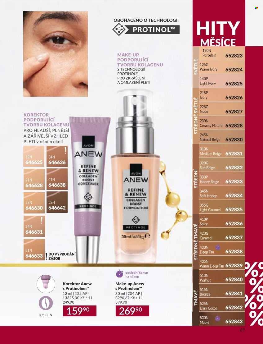 Leták AVON - 1. 9. 2026 - 30. 9. 2026. Strana 69