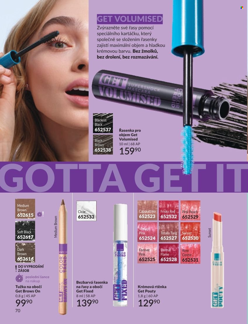 Leták AVON - 1. 9. 2026 - 30. 9. 2026. Strana 70