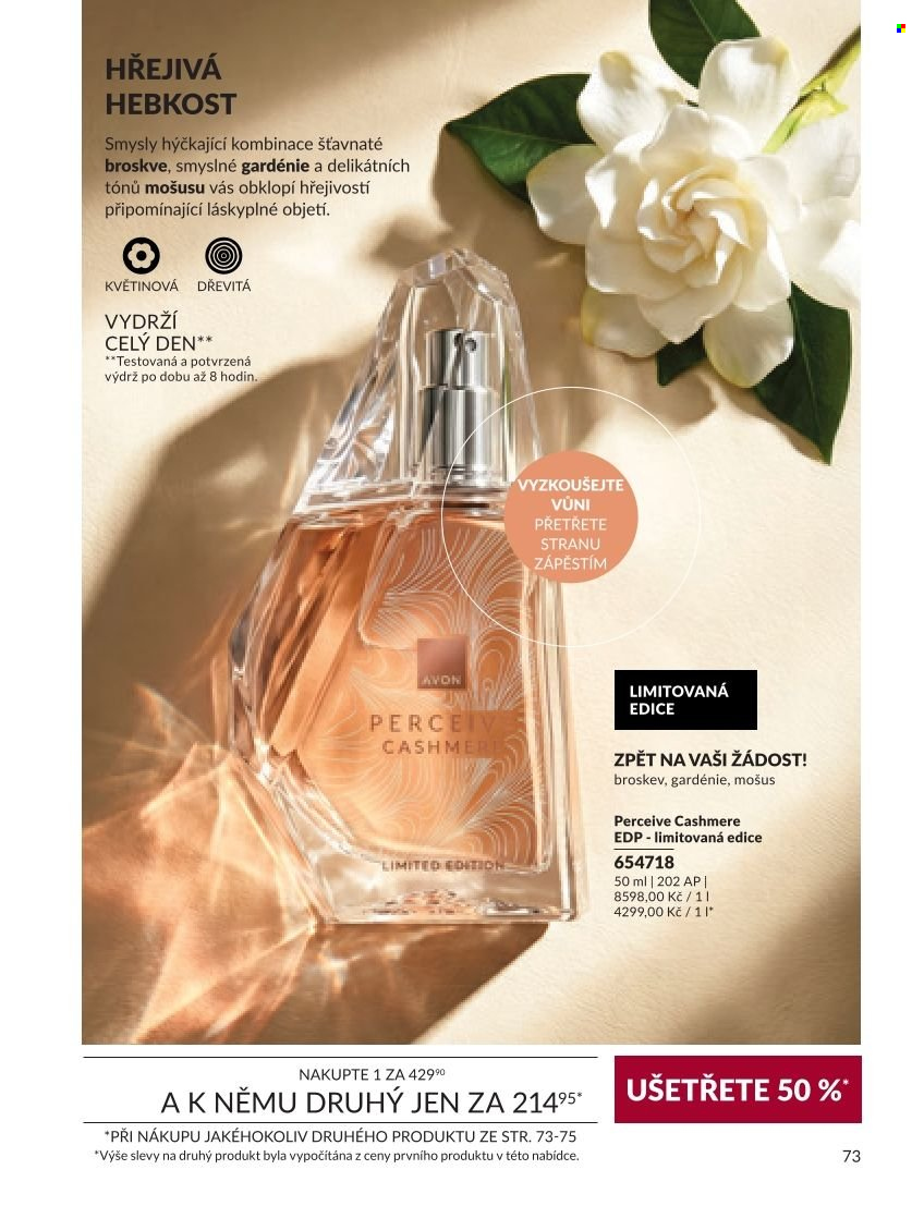 Leták AVON - 1. 9. 2026 - 30. 9. 2026. Strana 73