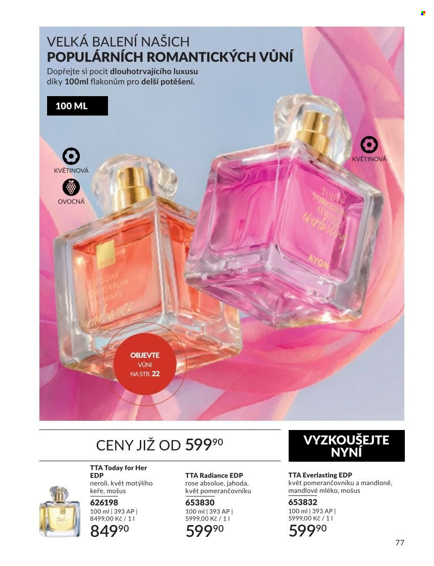 Leták AVON - 1. 9. 2026 - 30. 9. 2026. Strana 77