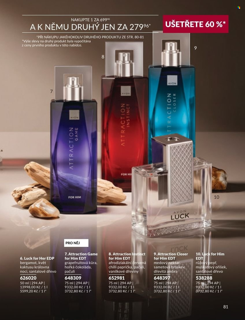 Leták AVON - 1. 9. 2026 - 30. 9. 2026. Strana 81