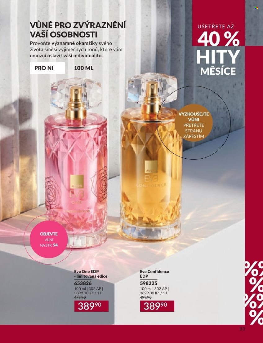 Leták AVON - 1. 9. 2026 - 30. 9. 2026. Strana 83