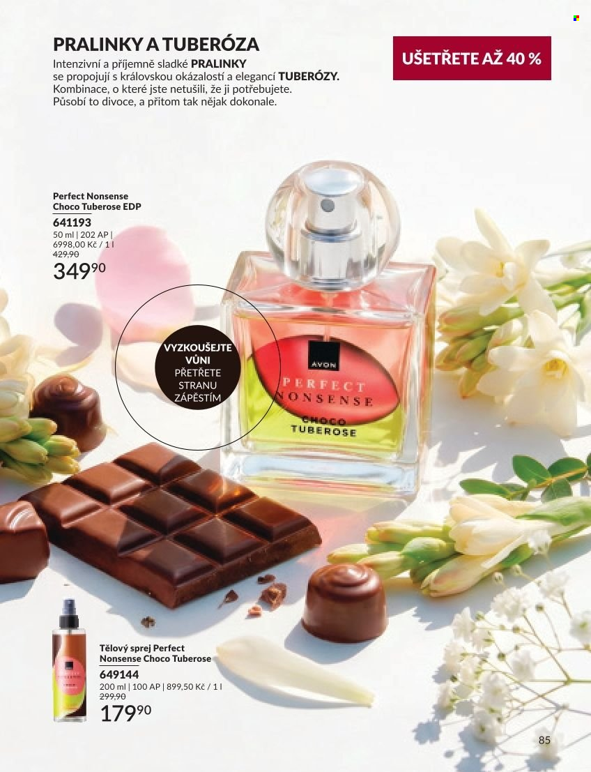Leták AVON - 1. 9. 2026 - 30. 9. 2026. Strana 85