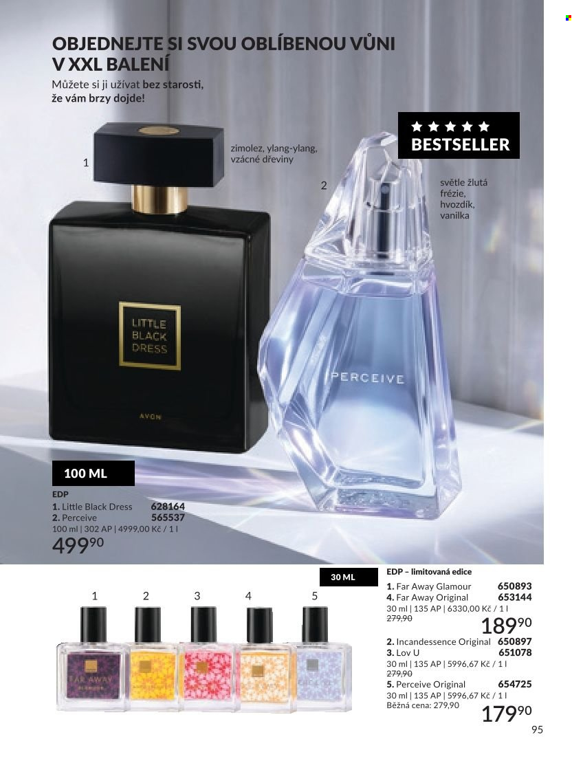 Leták AVON - 1. 9. 2026 - 30. 9. 2026. Strana 95