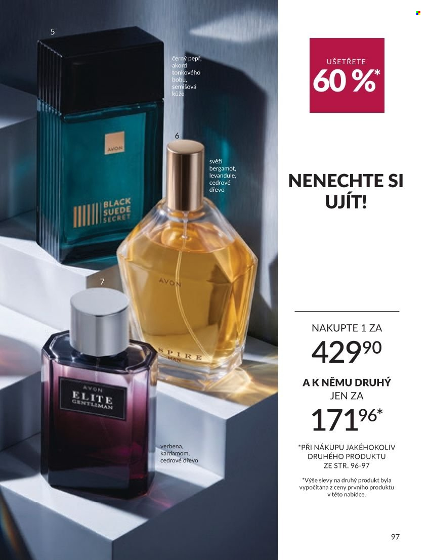 Leták AVON - 1. 9. 2026 - 30. 9. 2026. Strana 97