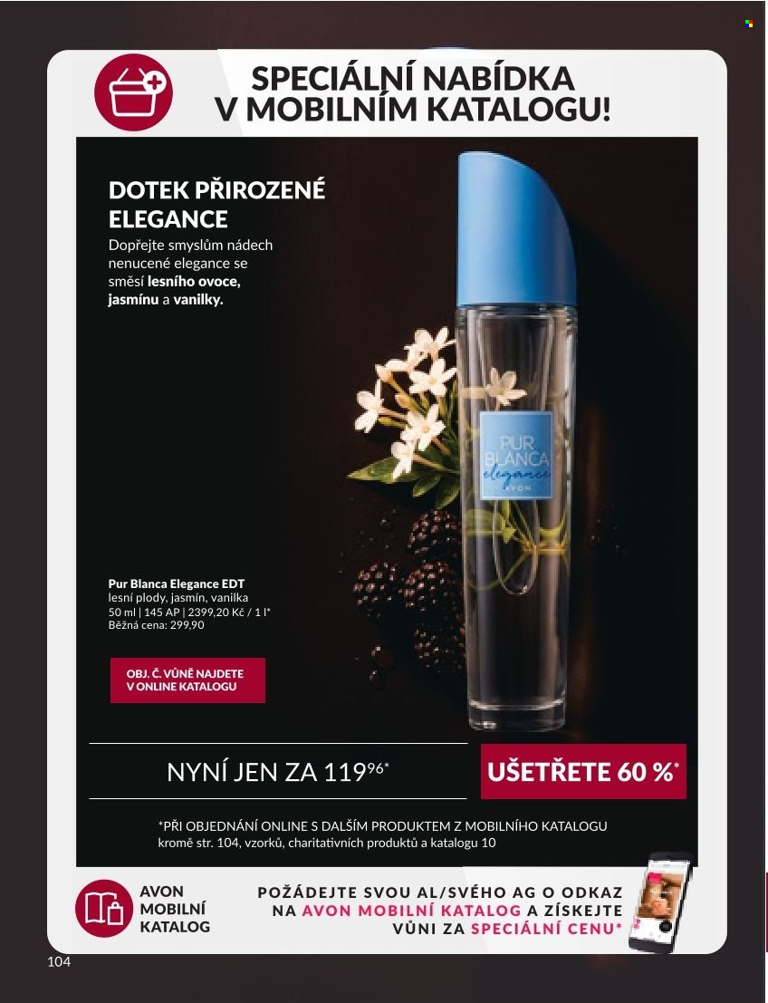 Leták AVON - 1. 9. 2026 - 30. 9. 2026. Strana 104