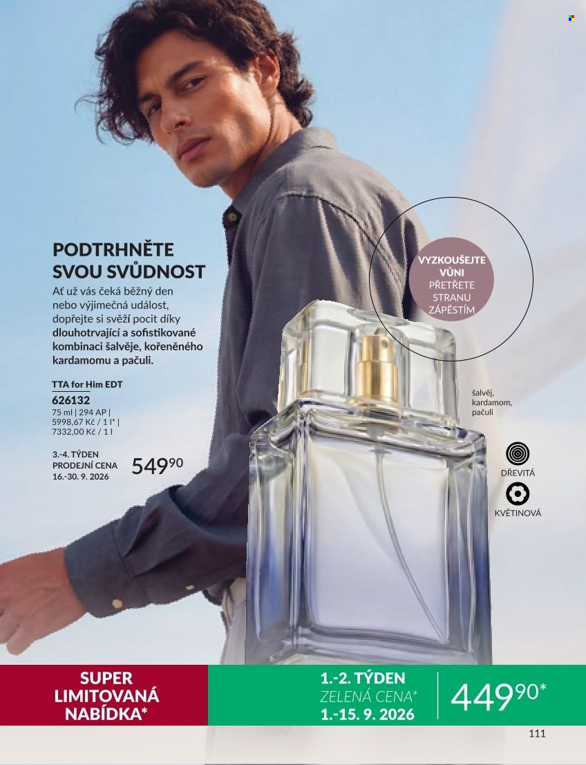 Leták AVON - 1. 9. 2026 - 30. 9. 2026. Strana 111