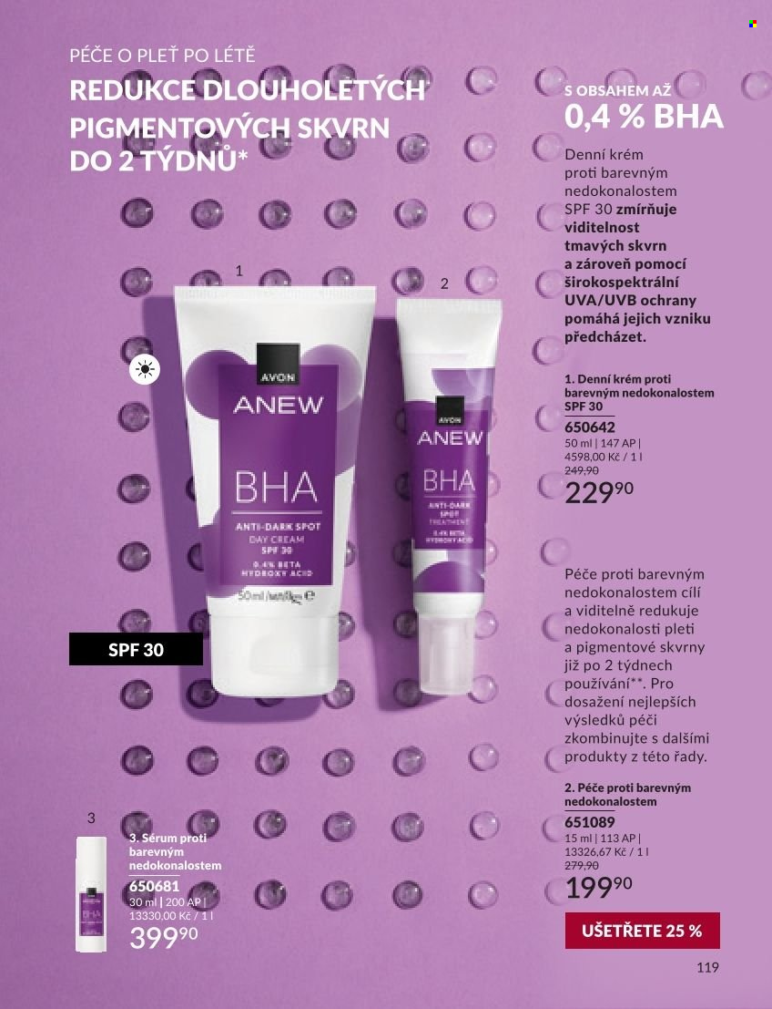 Leták AVON - 1. 9. 2026 - 30. 9. 2026. Strana 119