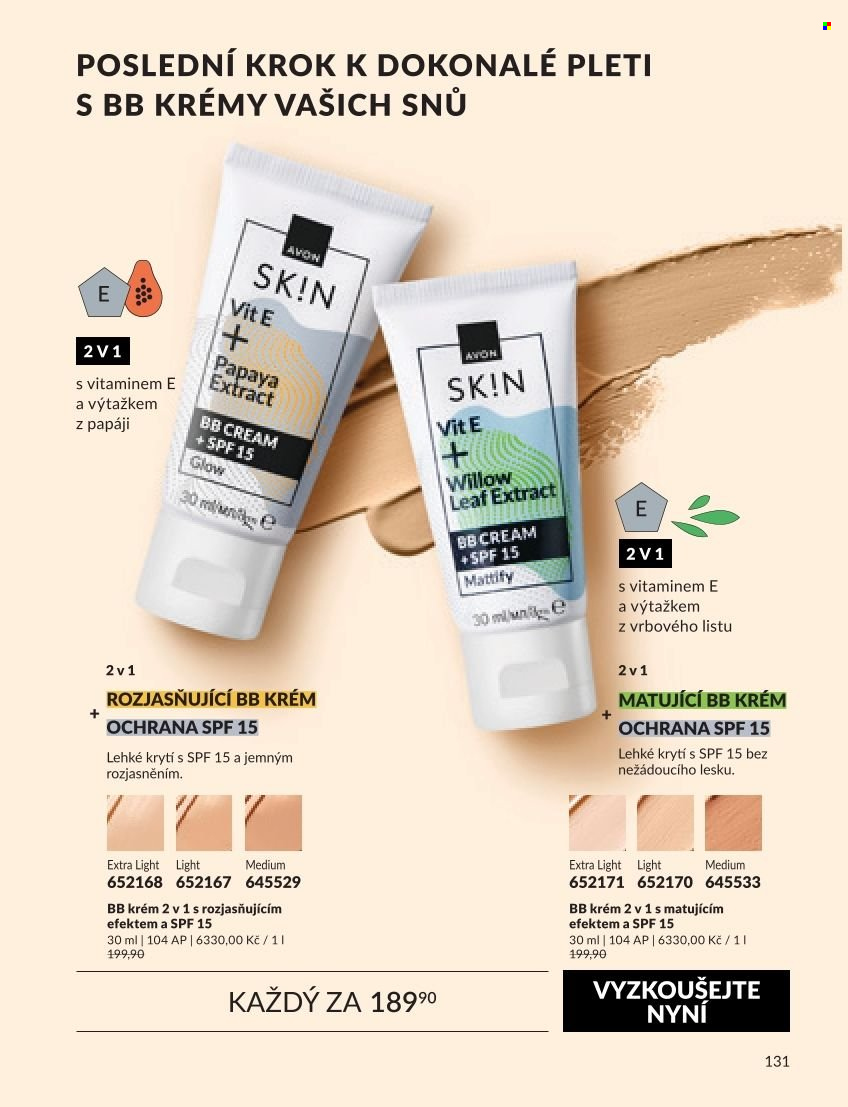 Leták AVON - 1. 9. 2026 - 30. 9. 2026. Strana 131