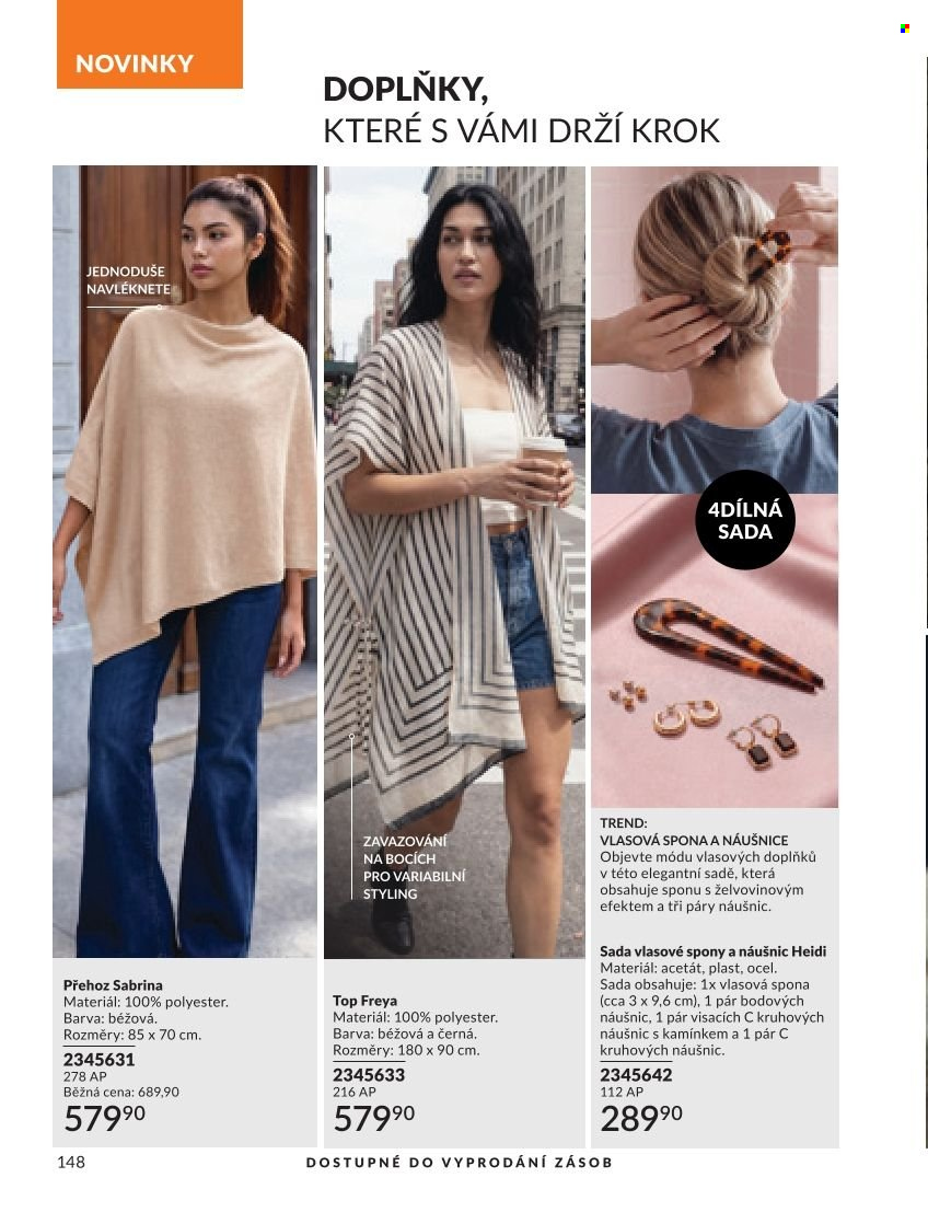 Leták AVON - 1. 9. 2026 - 30. 9. 2026. Strana 148