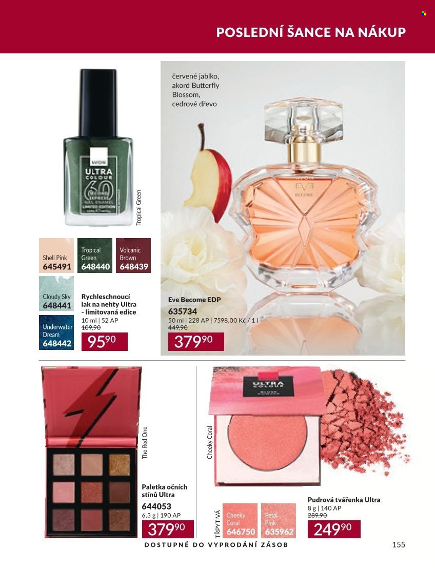 Leták AVON - 1. 9. 2026 - 30. 9. 2026. Strana 155