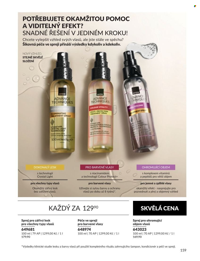 Leták AVON - 1. 9. 2026 - 30. 9. 2026. Strana 159