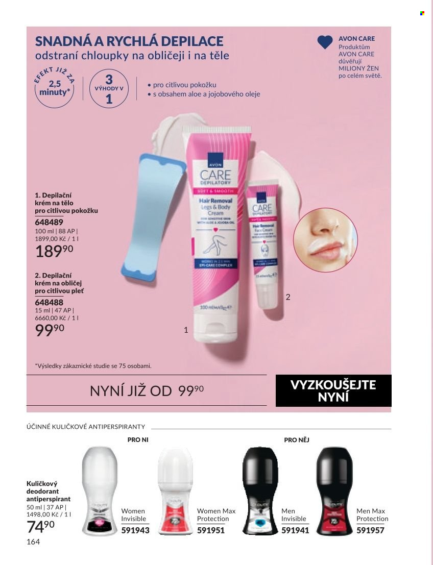 Leták AVON - 1. 9. 2026 - 30. 9. 2026. Strana 164