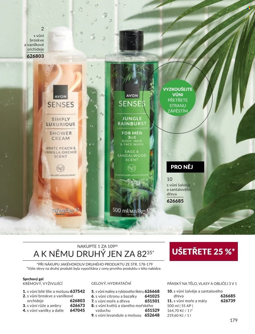 Leták AVON - 1. 9. 2026 - 30. 9. 2026. Strana 179