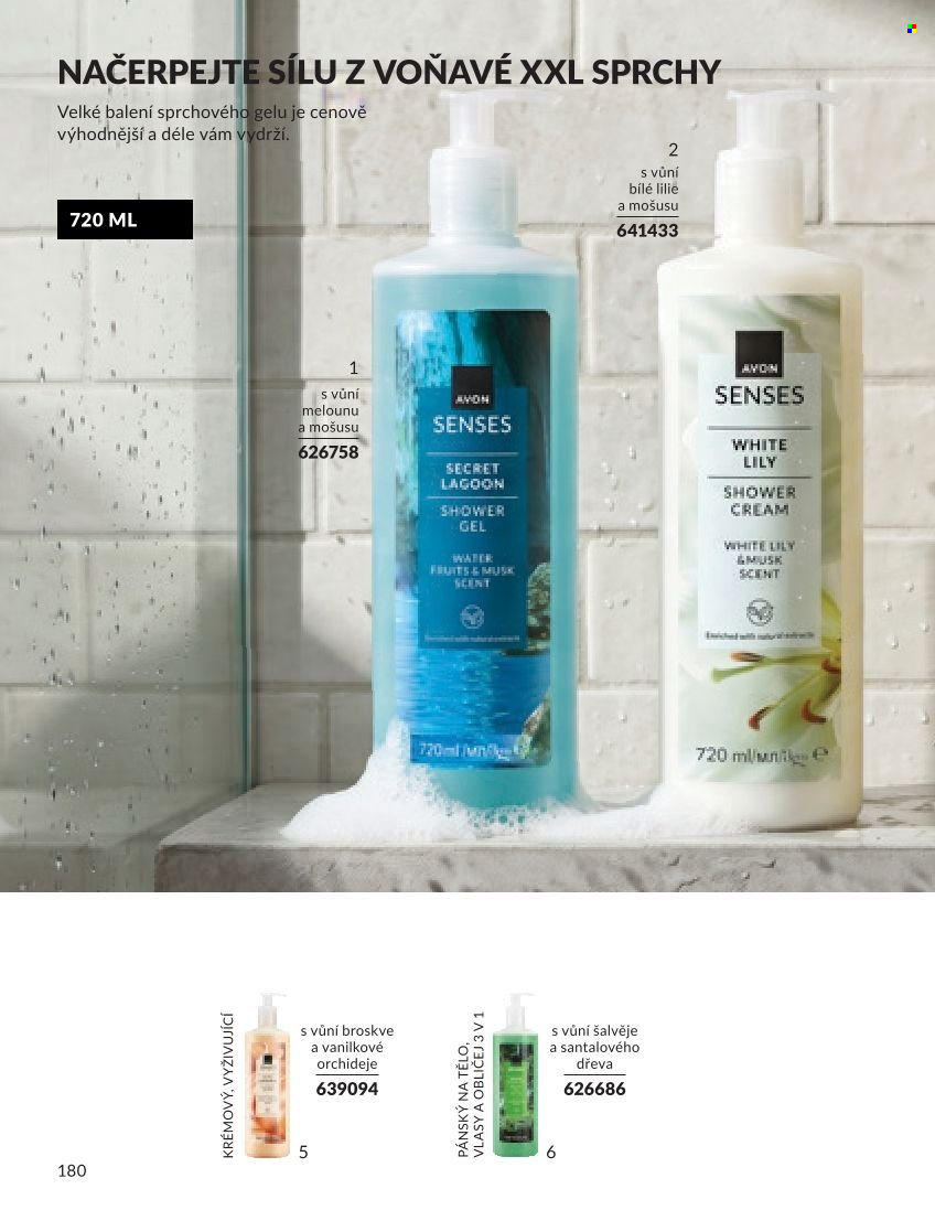 Leták AVON - 1. 9. 2026 - 30. 9. 2026. Strana 180