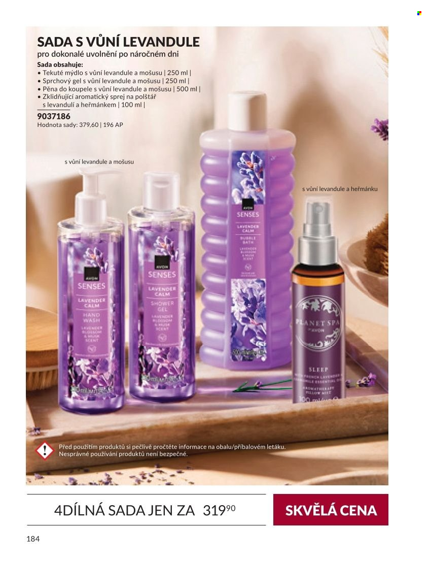 Leták AVON - 1. 9. 2026 - 30. 9. 2026. Strana 184