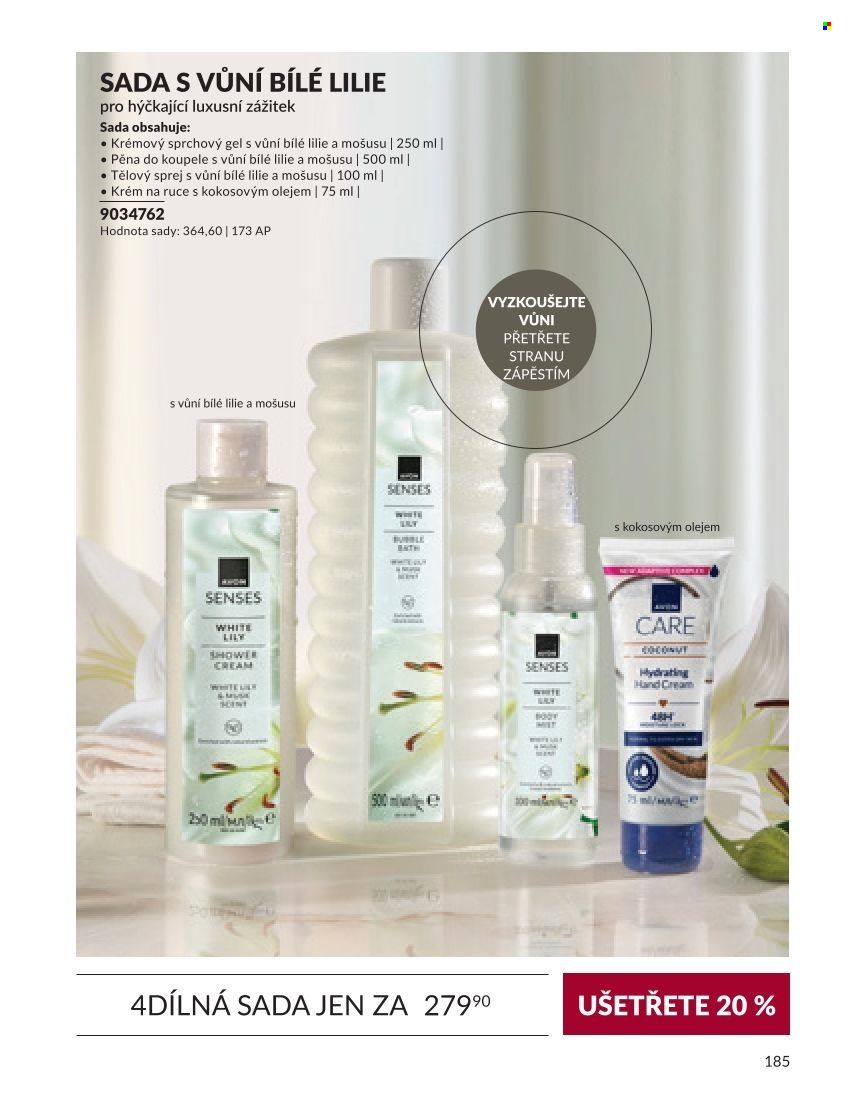 Leták AVON - 1. 9. 2026 - 30. 9. 2026. Strana 185