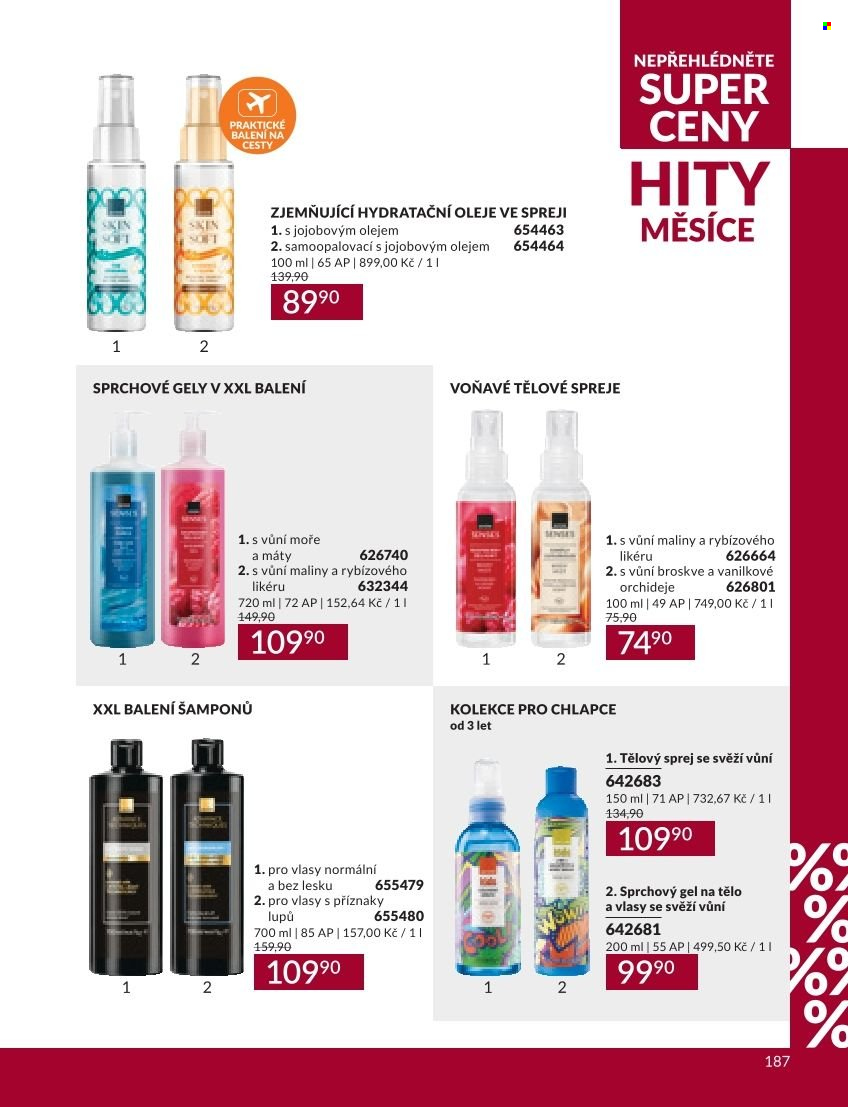 Leták AVON - 1. 9. 2026 - 30. 9. 2026. Strana 187