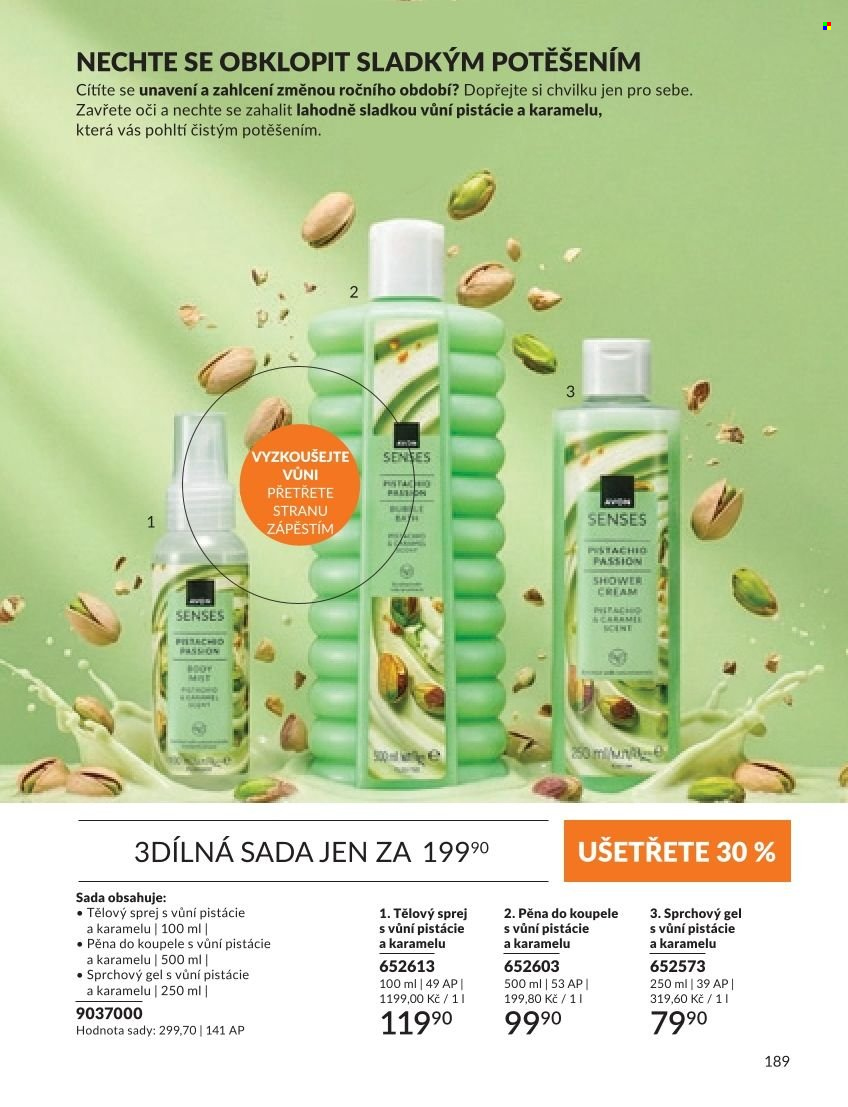 Leták AVON - 1. 9. 2026 - 30. 9. 2026. Strana 189