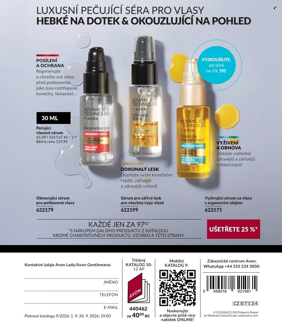 Leták AVON - 1. 9. 2026 - 30. 9. 2026. Strana 196