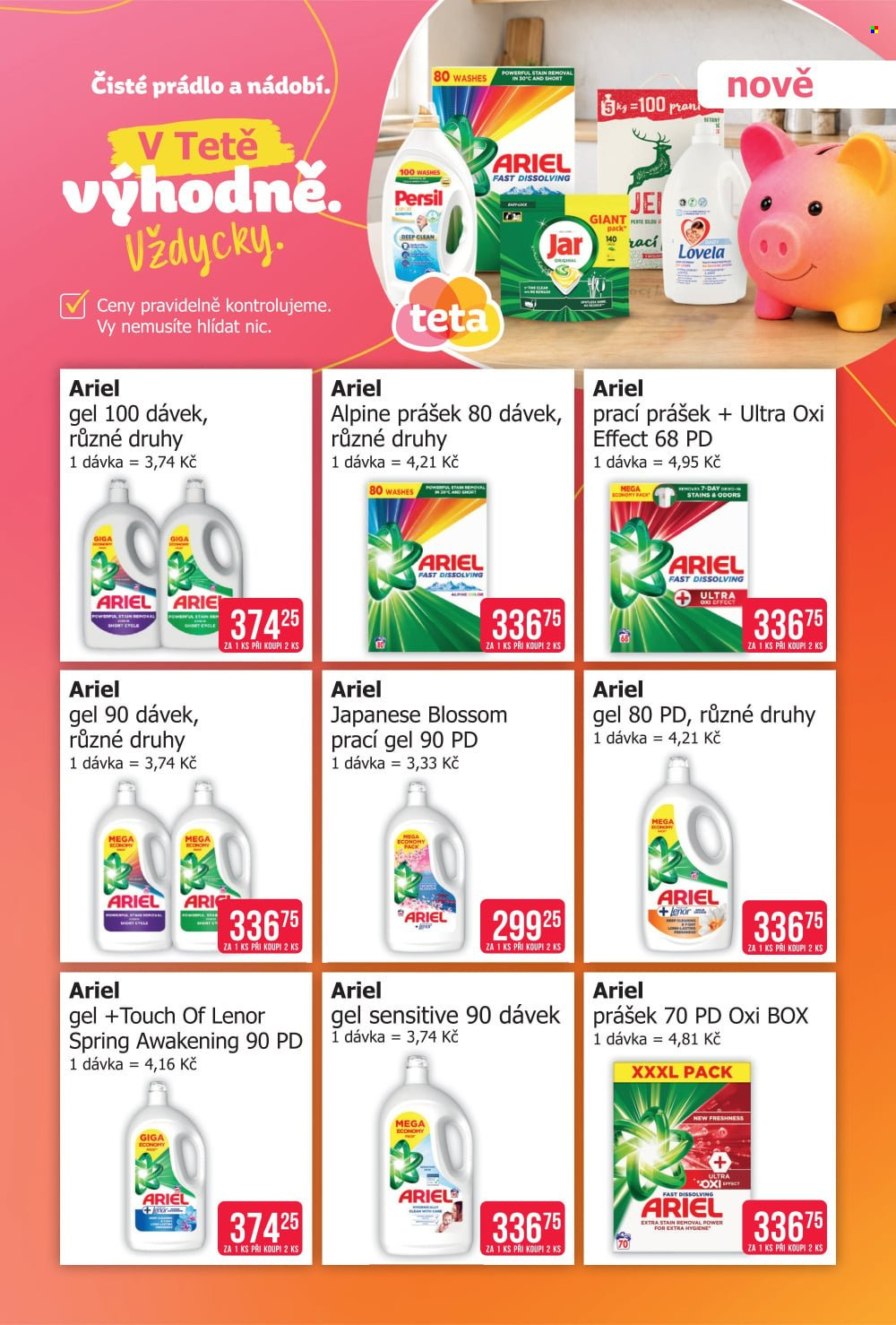 Leták Teta drogerie - 29. 8. 2026 - 4. 9. 2026. Strana 2