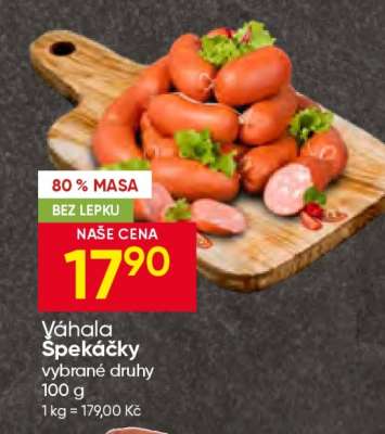VÁHALA Špekáčky