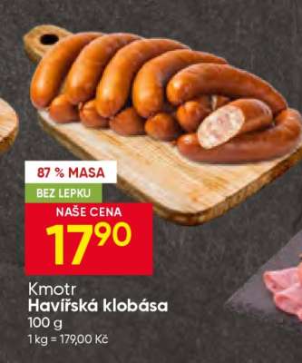 Kmotr Havířská klobása