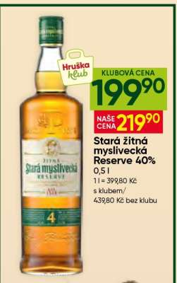 Stará žitná myslivecká Reserve 40 %