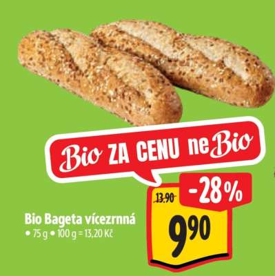 Bio Bageta vícezrnná