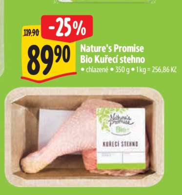 Nature's Promise Bio Kuřecí stehno