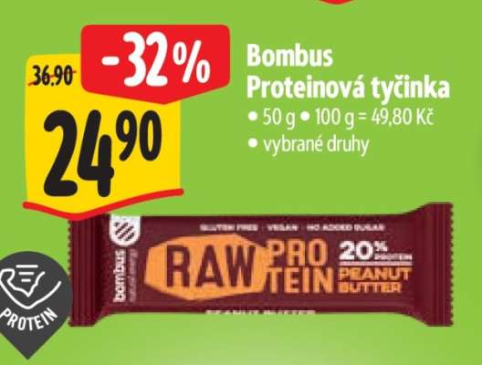 Bombus Proteinová tyčinka