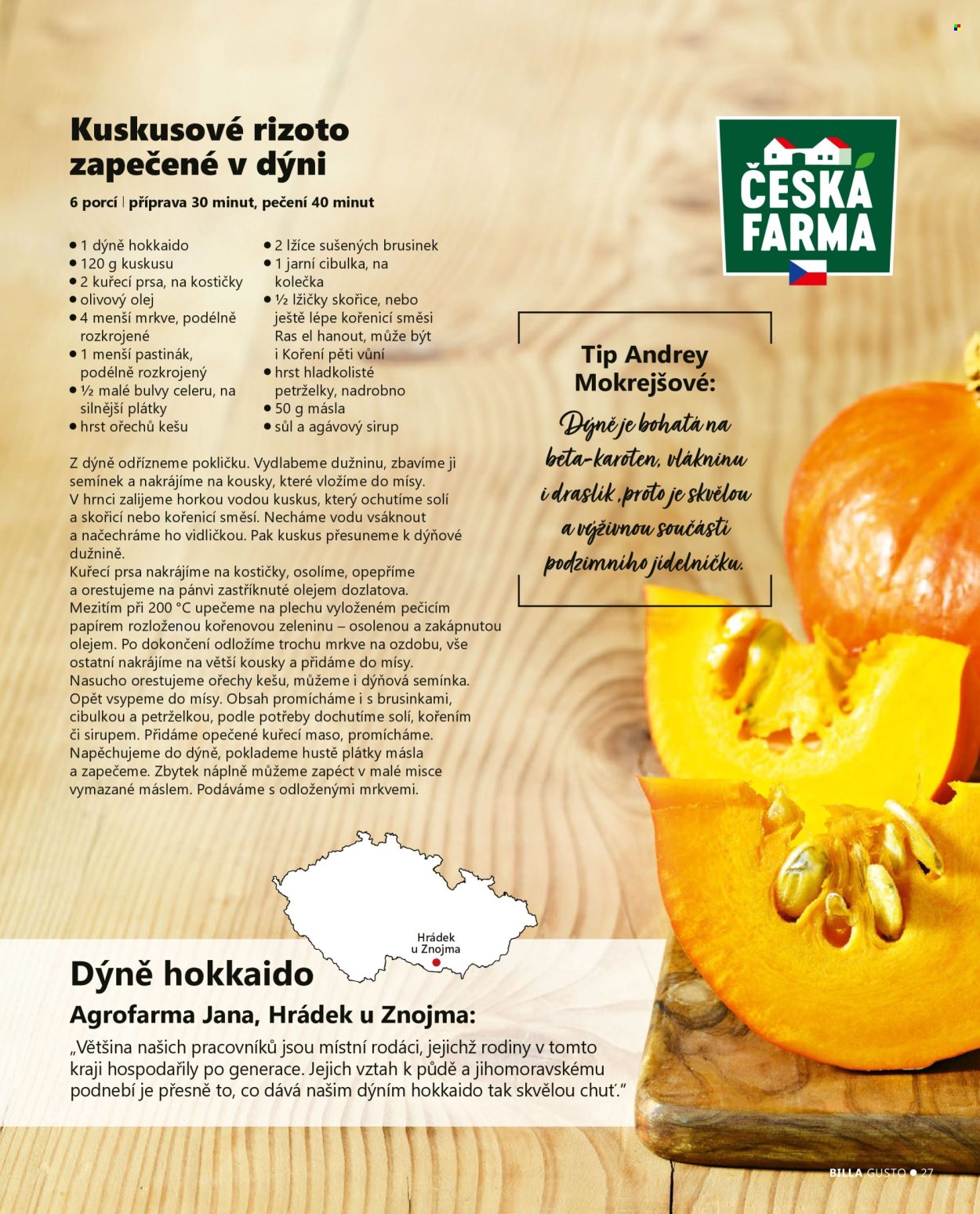 Leták BILLA. Strana 27
