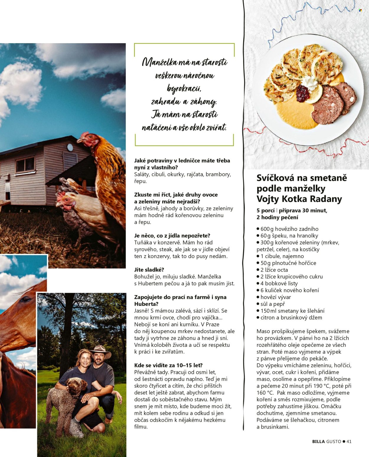 Leták BILLA. Strana 41