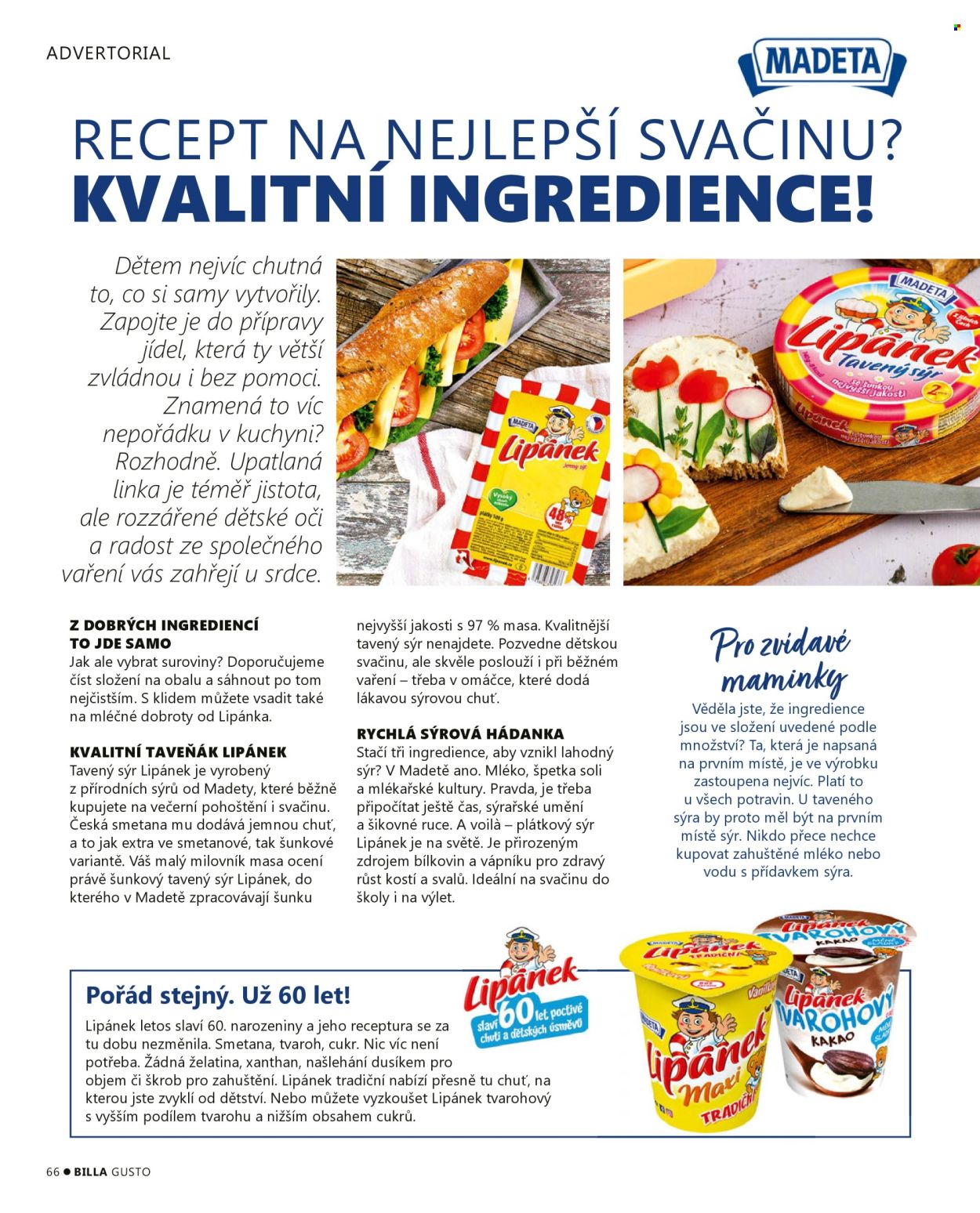 Leták BILLA. Strana 66