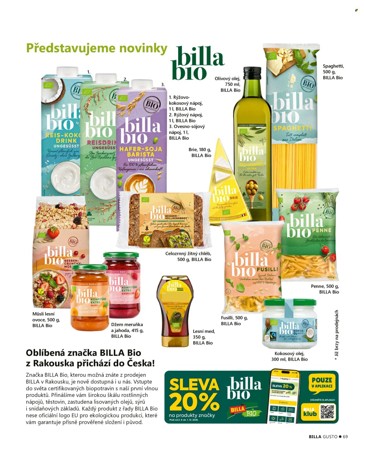 Leták BILLA. Strana 69