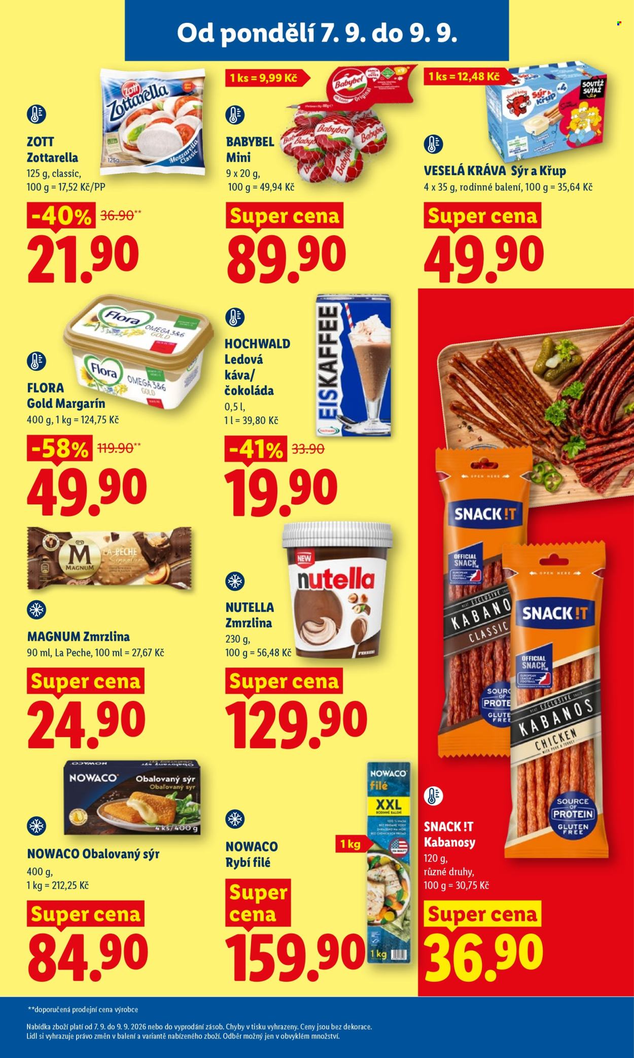 Leták Lidl - 7. 9. 2026 - 9. 9. 2026. Strana 23