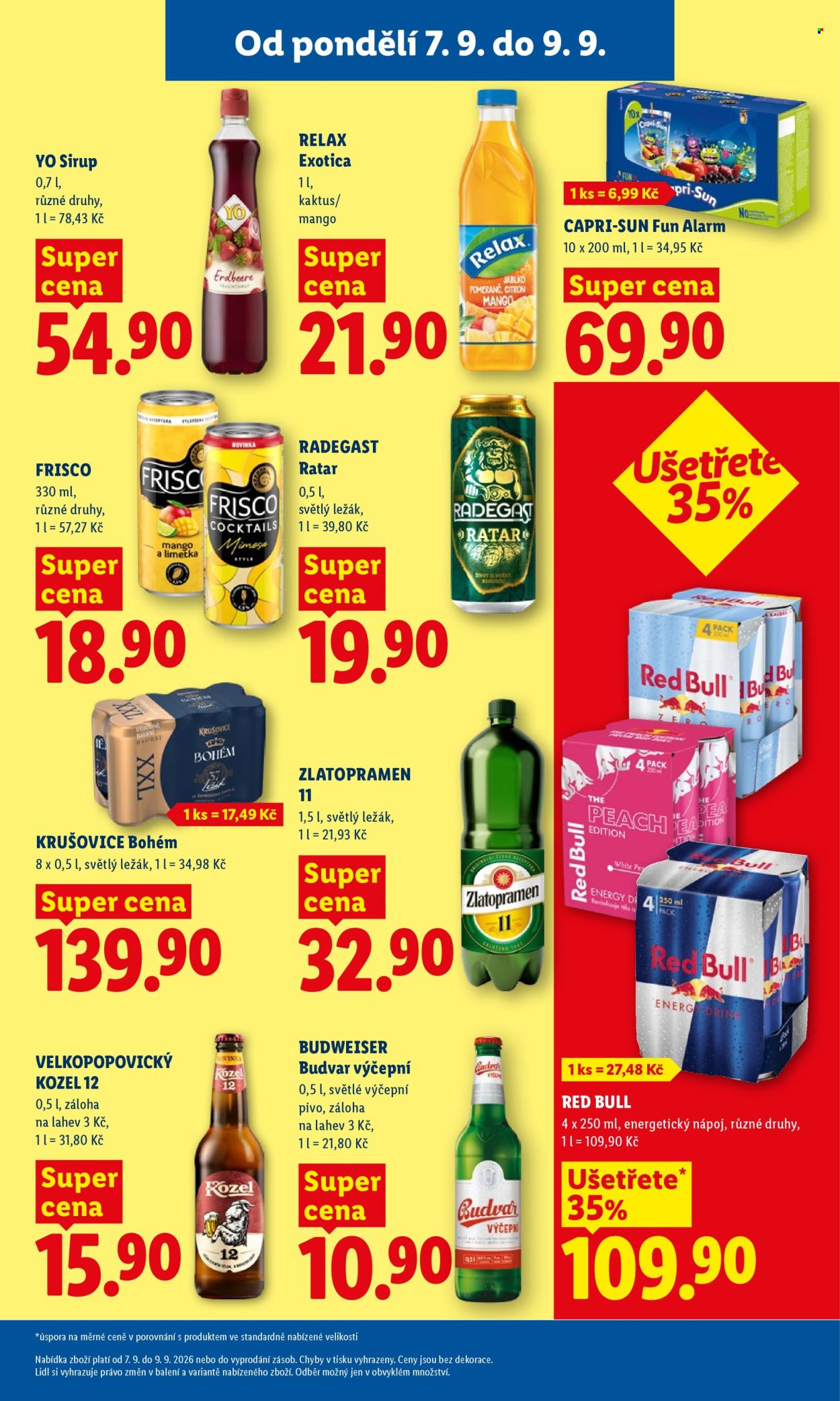 Leták Lidl - 7. 9. 2026 - 9. 9. 2026. Strana 27