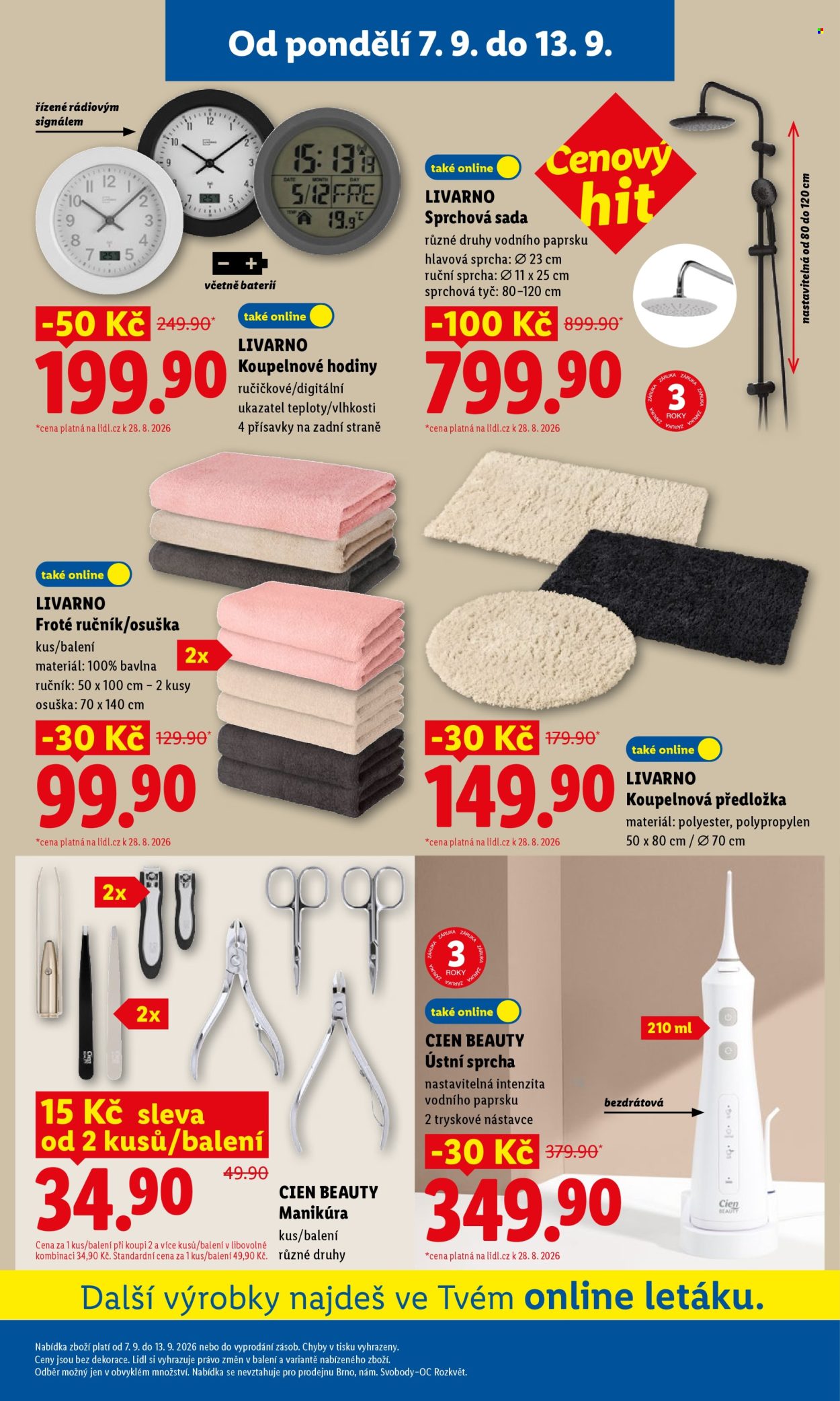 Leták Lidl - 7. 9. 2026 - 9. 9. 2026. Strana 33